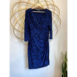 Lauren Ralph Lauren Dress size 14 Blue